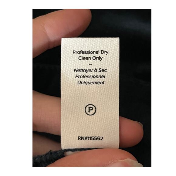 Cinq a Sept Kerry Chenille velvet straight pants blue size 16 - Picture 6 of 8